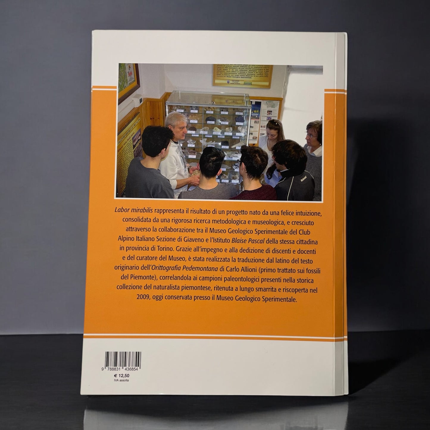 LP12 | Libro | Labor Mirabilis - Traduzione dal latino del primo trattato piemontese di paleontologia