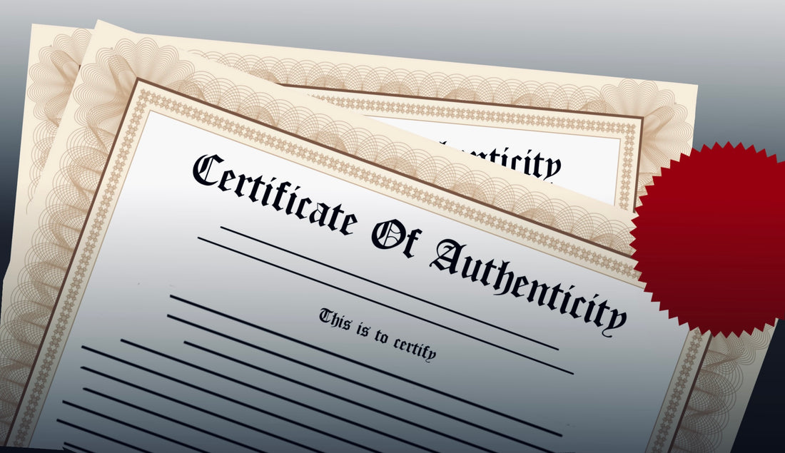 Certificati di autenticità: sono utili?