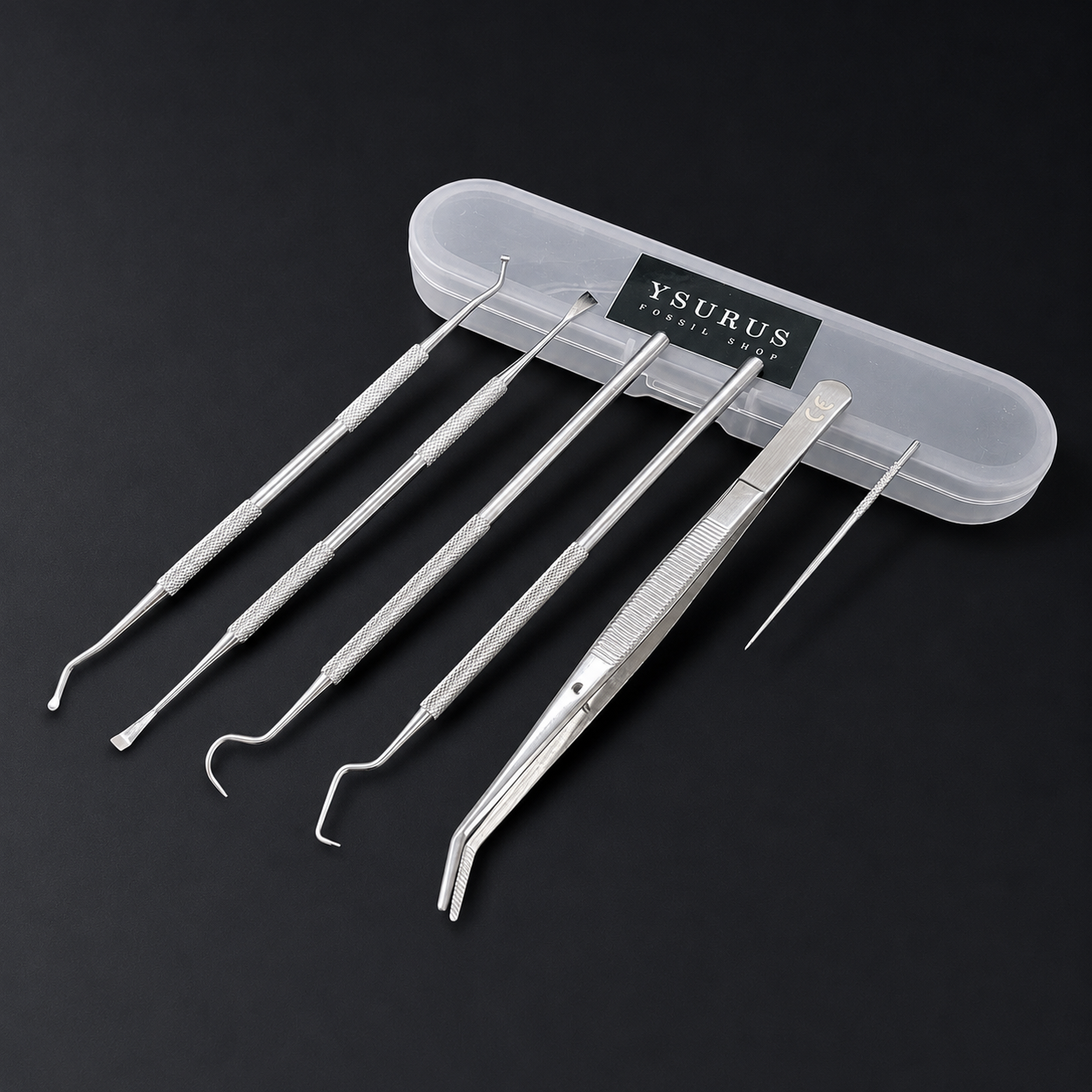 TDSET | 6 pz. | Strumenti manuali per pulizia fossili