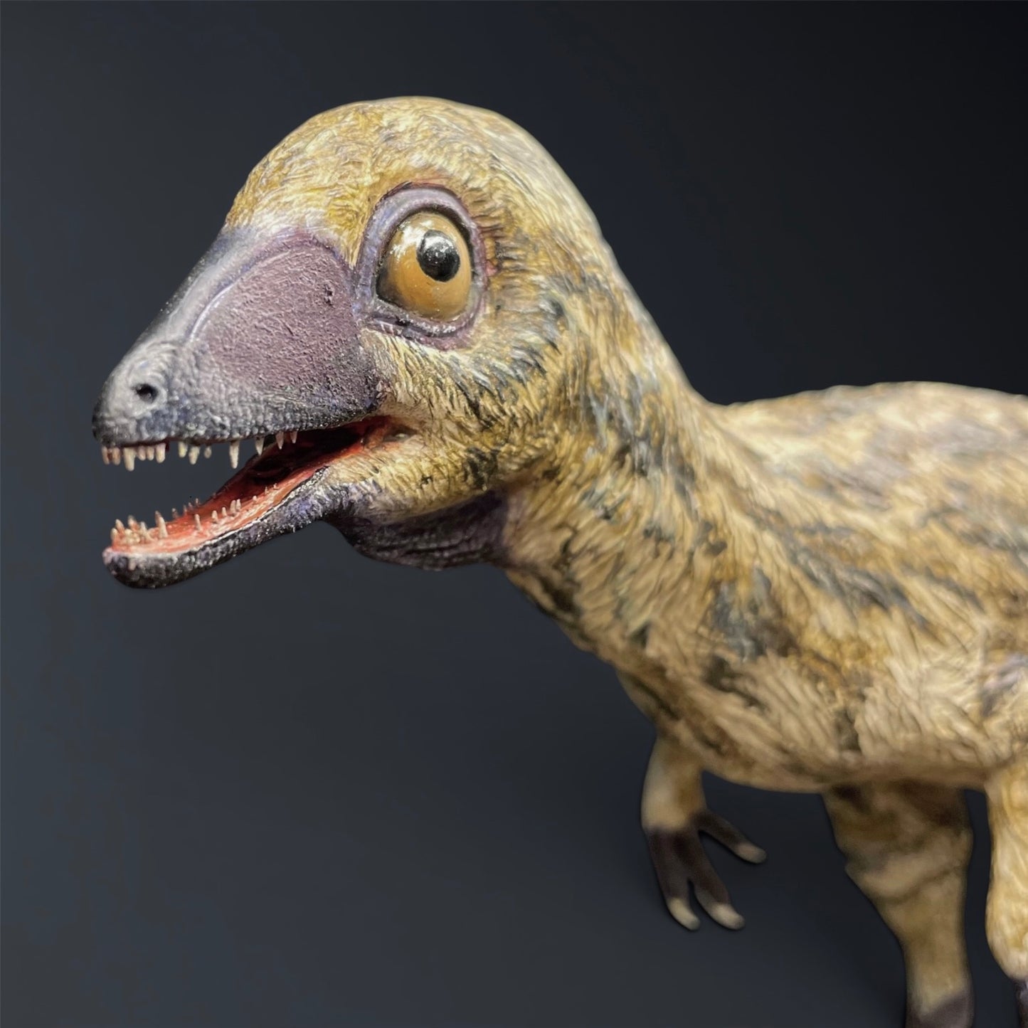 Dinosauri d'Italia - 01 “CIRO” | Modellino di Scipionyx samniticus 1:1 (dipinto a mano)